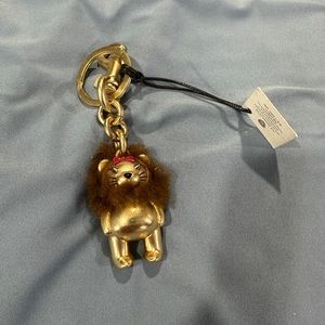 Coach Wizard of Oz Lion Keychain